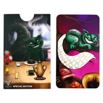 V-Syndicate Grinder Card Cheshire Cat Grinsekatze Scheckkarte 1