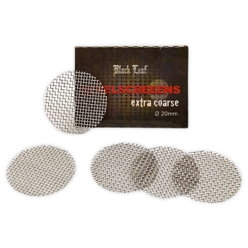 100x 5er Pack Black Leaf Einlegesiebe Extra Grob 20mm Edelstahl Siebe 2