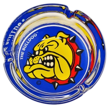 The Bulldog Aschenbecher Colour Ø 10cm Glas Ascher 1