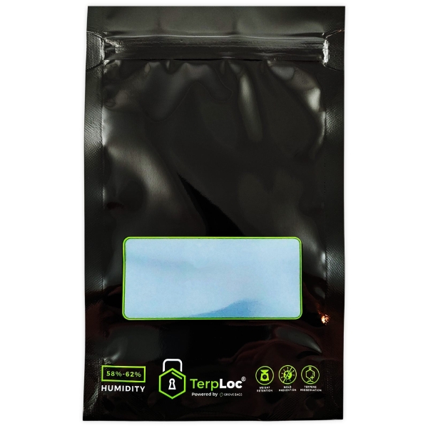 Grove Bags TerpLoc 15g Zip-Beutel mit Fenster 102x127x20mm 1