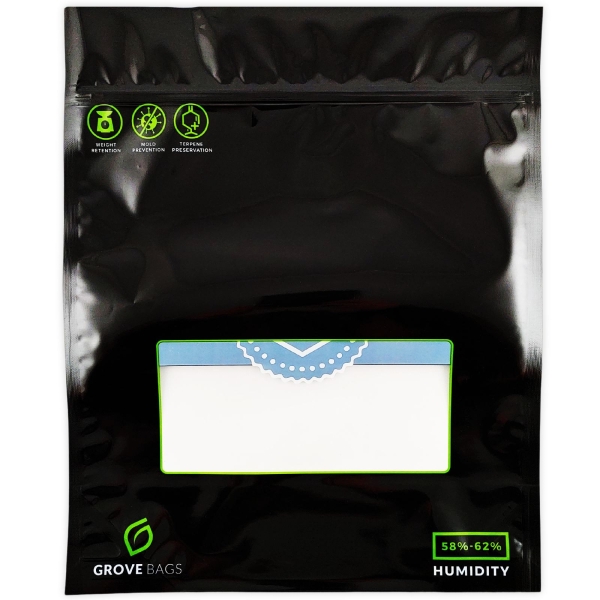 Grove Bags TerpLoc 250g Zip-Beutel mit Fenster 305x375x133mm 1