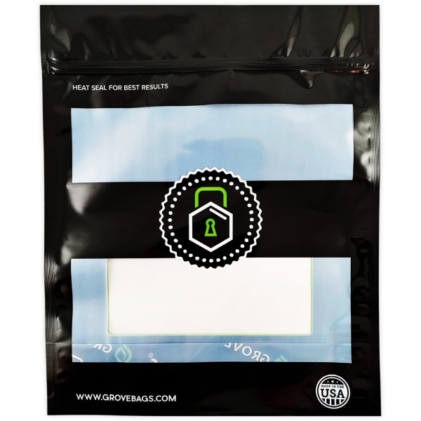 Grove Bags TerpLoc 250g Zip-Beutel mit Fenster 305x375x133mm 2
