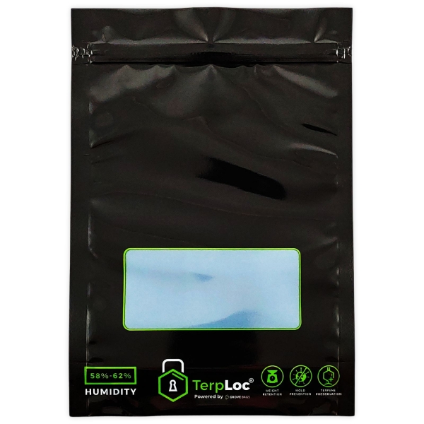 Grove Bags TerpLoc 30g Zip-Beutel mit Fenster 160x227x65mm 1