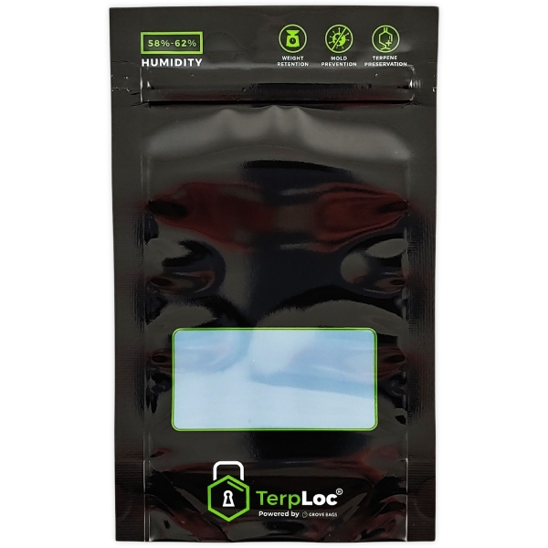 Grove Bags TerpLoc 7g Zip-Beutel mit Fenster 102x165x51mm 1