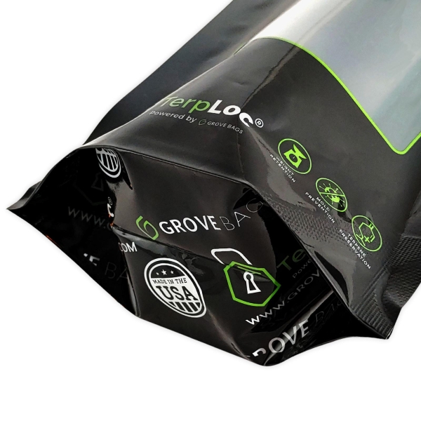 Grove Bags TerpLoc 7g Zip-Beutel mit Fenster 102x165x51mm 2