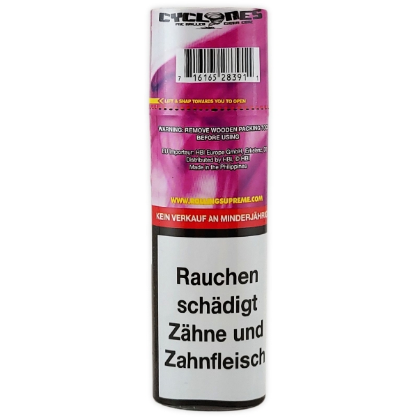 Cyclones Blunts Purple 2er Pack Blunt Hülsen Traube Aroma 2