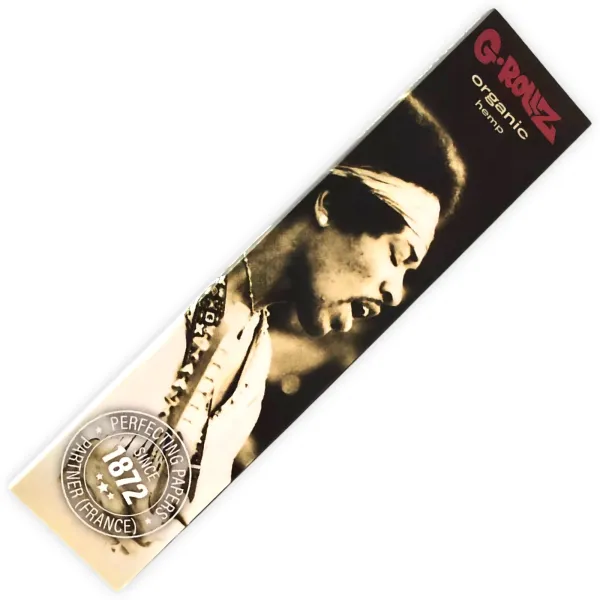 25x G-Rollz Longpaper Jimi Hendrix Organic Hemp King Size Slim 50 Blatt 2