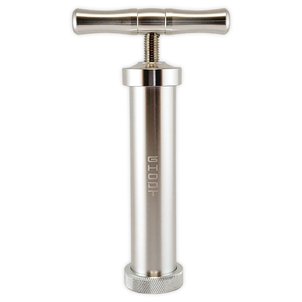 Ghodt XL Pollenpresse 20,7cm Aluminium Skuff-Presse 1