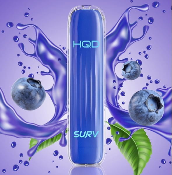 HQD Surv E-Shisha Vape Blueberry 600 Züge Nikotin 3