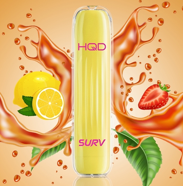 HQD Surv E-Shisha Vape Strawberry Lemonade 600 Züge Nikotin 3