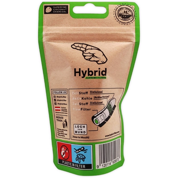 Hybrid Supreme Filters Magenta Ø6,4mm 55 Stück Zellstoff-Aktivkohle-Filter 2