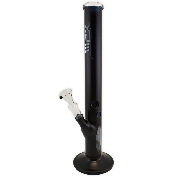 Glasbong Illex Black Style 46cm 18.8 Schliff Zylinder Eisbong 1