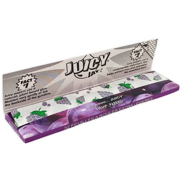 Juicy Jay´s Grape King Size Slim 32 Blatt Longpaper 2