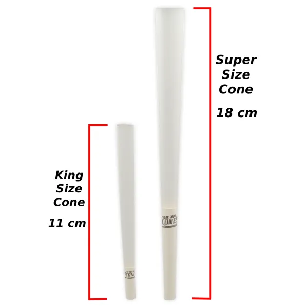 The Original Super Size Cone 18cm XL Pre-Rolled Joint Hülse 3