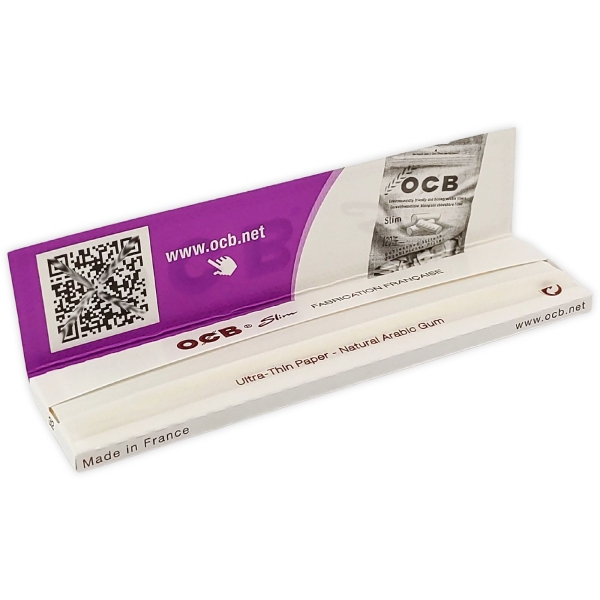 50x OCB Longpaper Weiß Hanf King Size Slim 32 Blatt 3