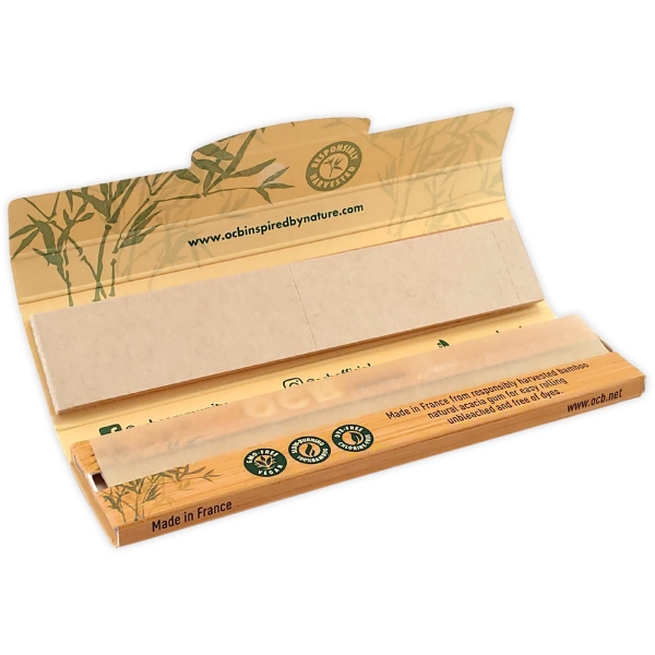 OCB Bamboo Longpaper + Tips King Size Slim 32 Blatt + 32 Filter 2