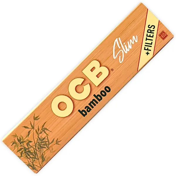 OCB Bamboo Longpaper + Tips King Size Slim 32 Blatt + 32 Filter 1