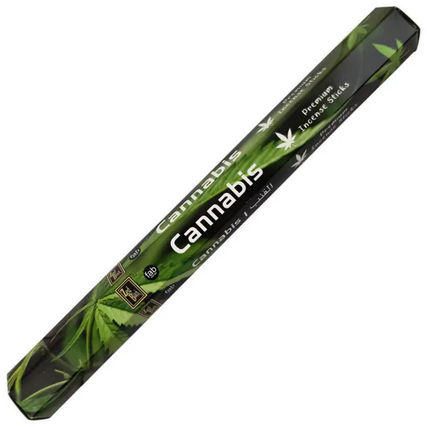 Zed Black Cannabis Räucherstäbchen Indien 20 Stück 1