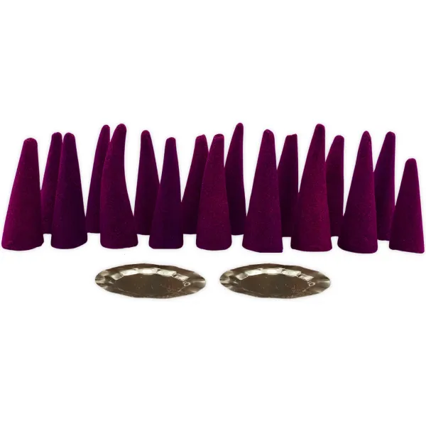Zed Black Premium Räucherkegel Lavender Incense Dhoop Cone Indien 2