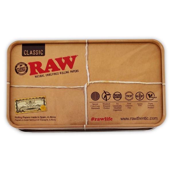RAW Metall Box Aufbewahrungsbox mit Deckel 4