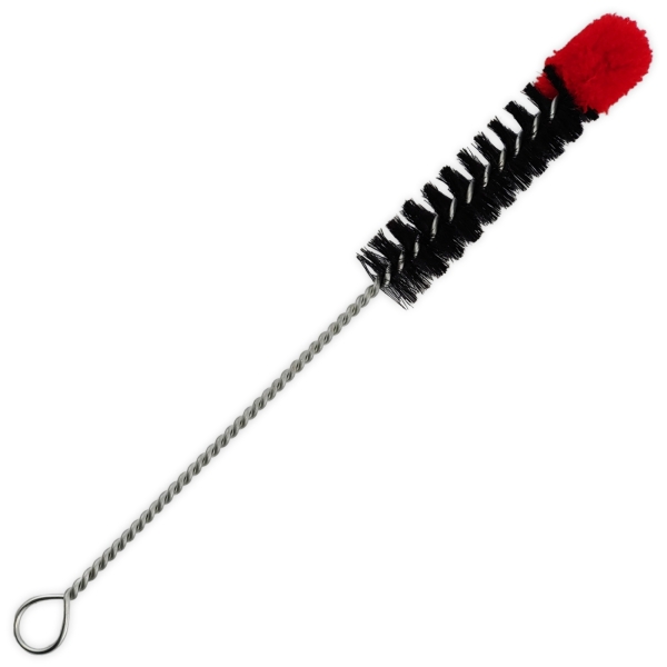 Premium Reinigungsbürste 28,5cm Naturborsten & Wollkopf 1