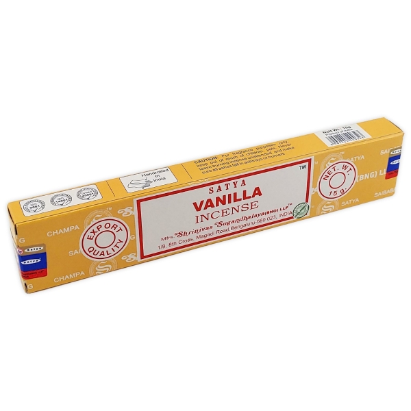 Satya Supreme Vanilla Räucherstäbchen Indien 15g 2