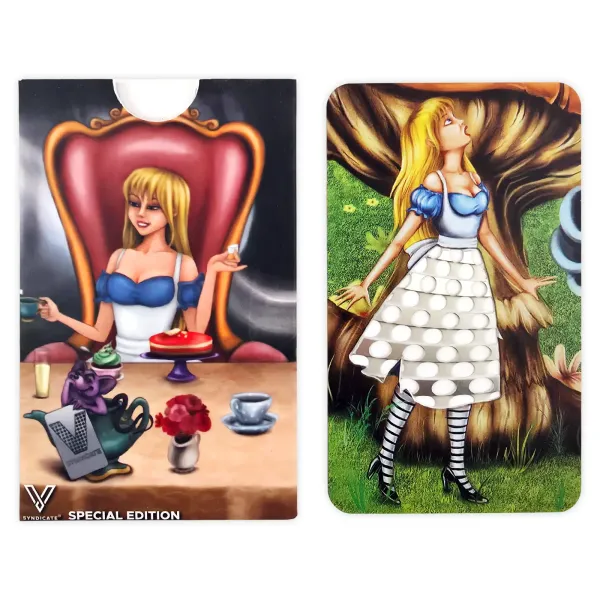 V-Syndicate Grinder Card Alice in Grinderland Scheckkarte 1