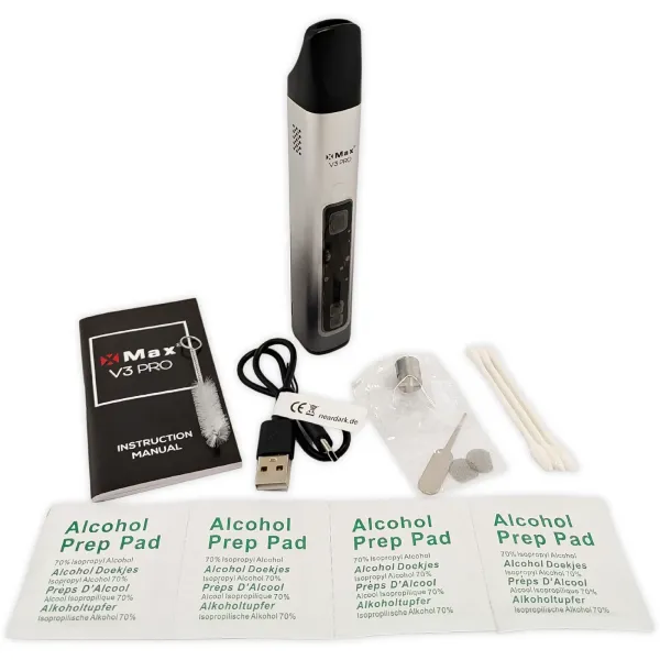 Vaporizer X-MAX V3 Pro Kräuter & Extrakte Farbe Silber 2