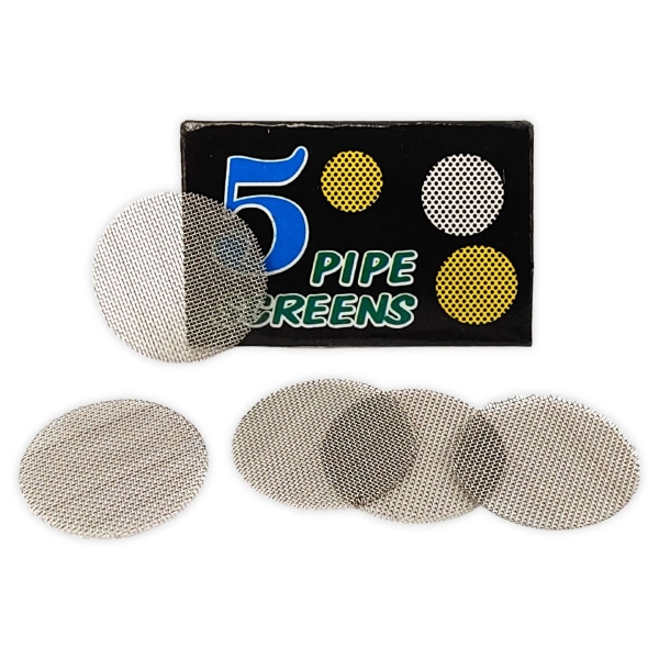 100x 5er Pack Shanti Einlegesiebe fein 20mm Stahl Siebe Kopf 2