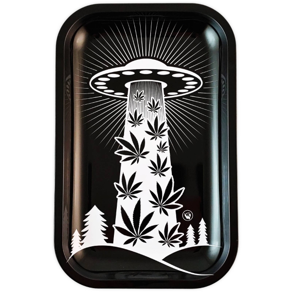 Fire-Flow 420 Aliens Rolling Tray Drehunterlage Medium Size Tablett 1
