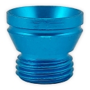 Acrylbong Kopf Metall Farbe Blau 1,2cm inkl. Schraubgewinde 1