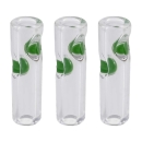 Zydot Glas Tips 3x Glasfilter Rund Farbe Grün 1