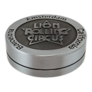 Lion Rolling Circus Worldwide 2-Part Grinder Ø 50mm Silber Zink 1