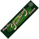 Smoking Green King Size 33 Blatt Hanf Longpaper Grün 1