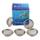 5er Pack Black Leaf Schüsselsiebe 15mm Edelstahl Siebe Bong Aktivkohleadapter 1